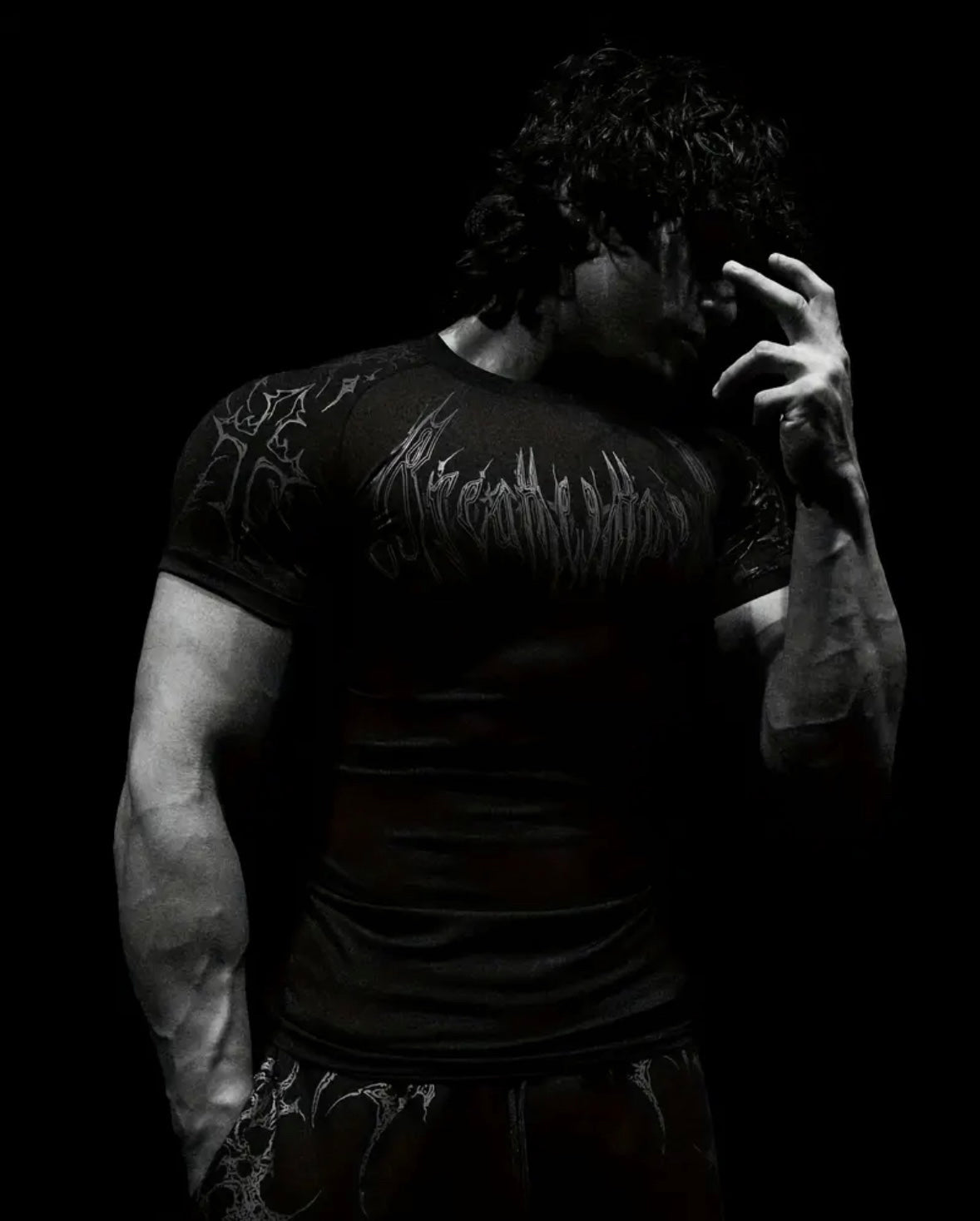 “Cursed Strength” Gym Tee 💀 – Jujutsu Inspired