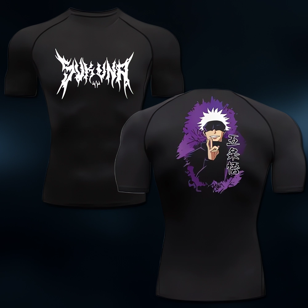 “Cursed Strength” Gym Tee 💀 – Jujutsu Inspired