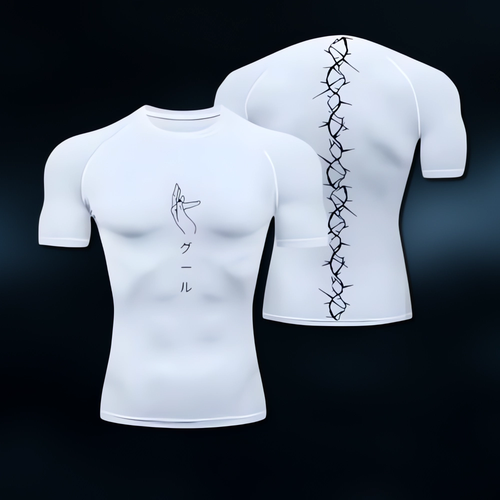 Ghoul Mode” Gym Tee 🩸 – Tokyo Ghoul Inspired
